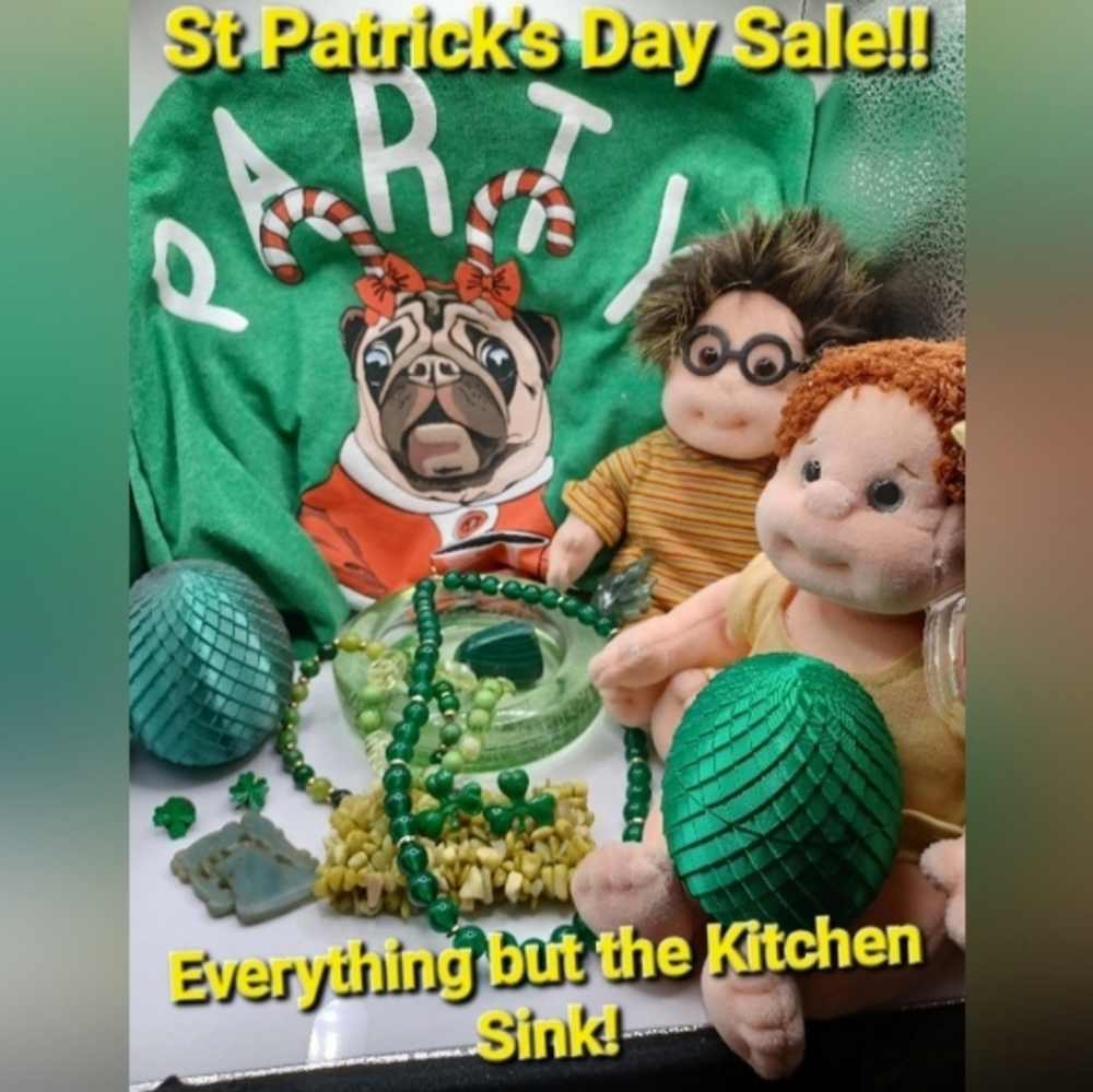 St. Patrick's Day Sale!! Tuesday, March 17th @ 9am EST